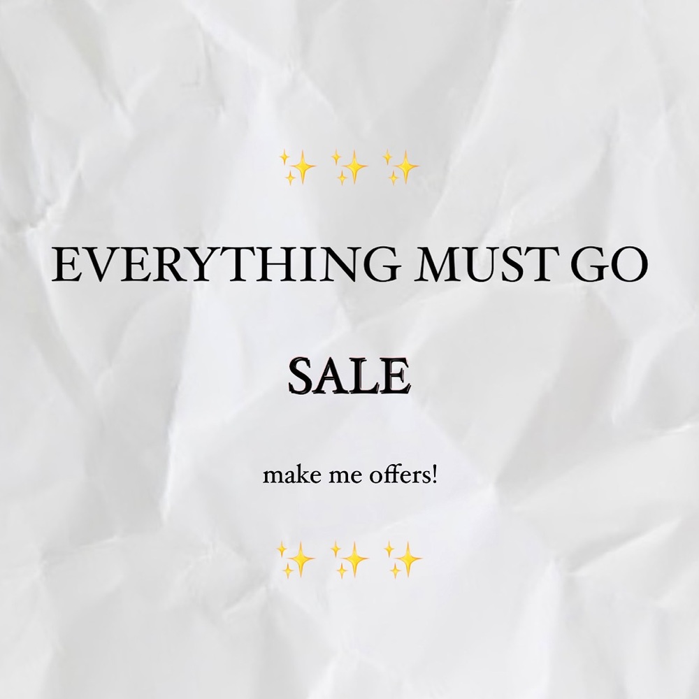 MAKE ME OFFERS!